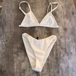 PLT White Bikini